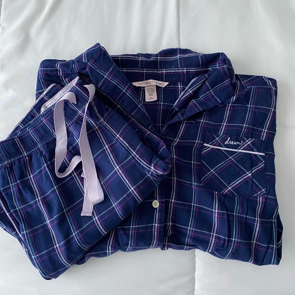 Plaid Victoria’s Secret Pajama Set